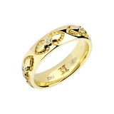 Обручальные кольца из золота 585 с Бриллиантом 01О630329