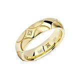 Обручальные кольца из золота 585 с Бриллиантом 01О630333