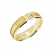 Обручальные кольца из золота 585 с Бриллиантом 01О630335