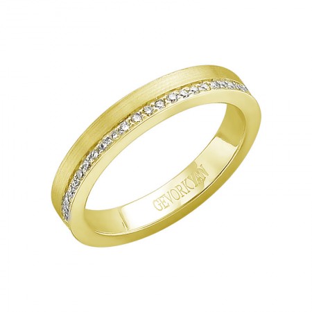 Обручальные кольца из золота 585 с Бриллиантом 01О630365