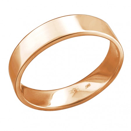 Обручальные кольца из красного золота 585 пробы 01О010466