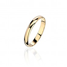 Обручальные кольца из желтого золота 585 пробы 01О030013
