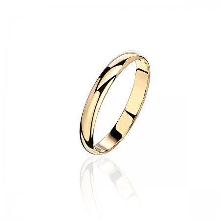 Обручальные кольца из желтого золота 585 пробы 01О030013