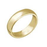 Обручальные кольца из желтого золота 585 пробы 01О030370