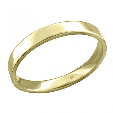 Обручальные кольца из желтого золота 585 пробы 01О030464