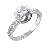 Кольцо из серебра 925 с Фианитом 01К1511421