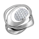 Кольцо из серебра 925 с Фианитом 01К1512872