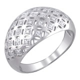 Кольцо из серебра 925 с Фианитом 01К155435