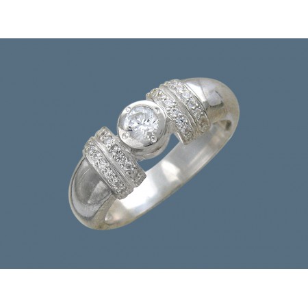 Кольцо из серебра 925 с Фианитом У15К150082