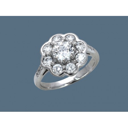 Кольцо из серебра 925 с Фианитом У15К150311