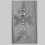 Крест из серебра 925 пробы 01Р050784Ч