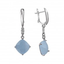 Серьги из серебра 925 с Фианитом 01С2511140-5